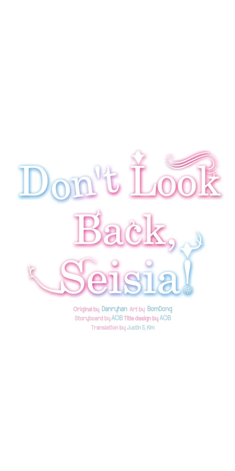 Don’t Look Back, Seisia! Chapter 110 page 12