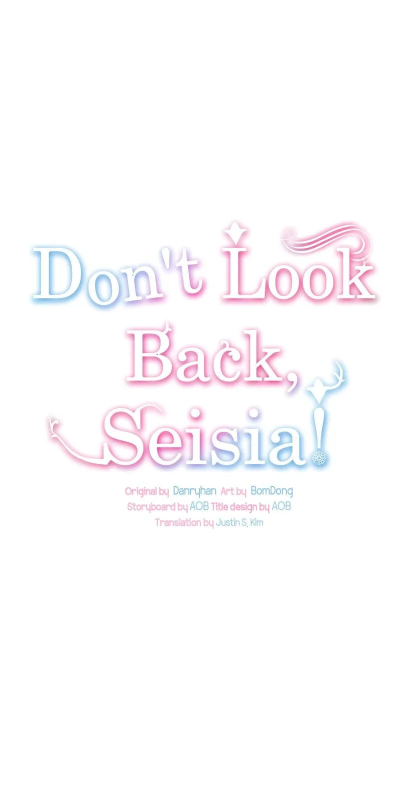 Don’t Look Back, Seisia! Chapter 119 page 28