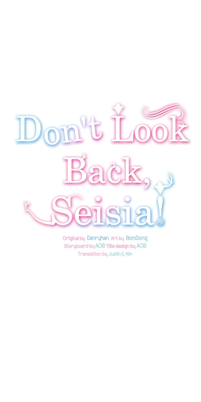 Don’t Look Back, Seisia! Chapter 77 page 26