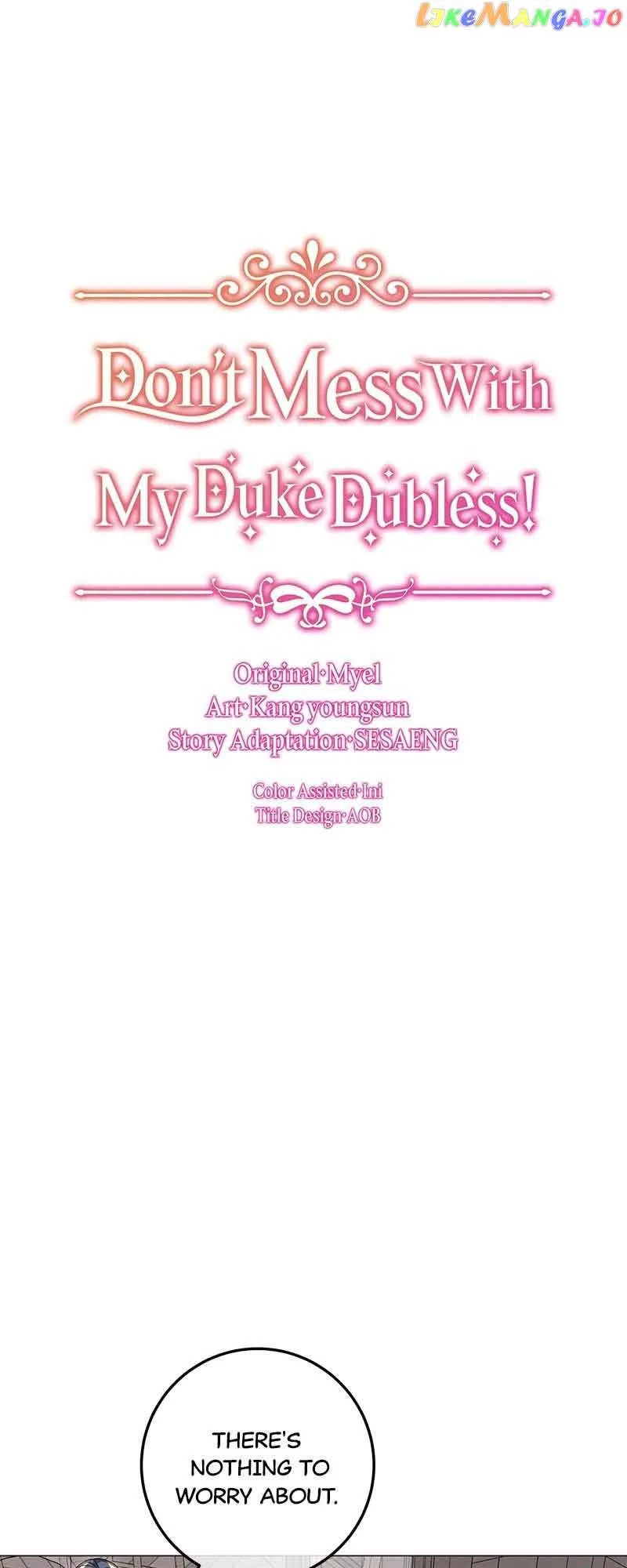 Don’t Mess with My Duke Dubless! Chapter 48 page 4