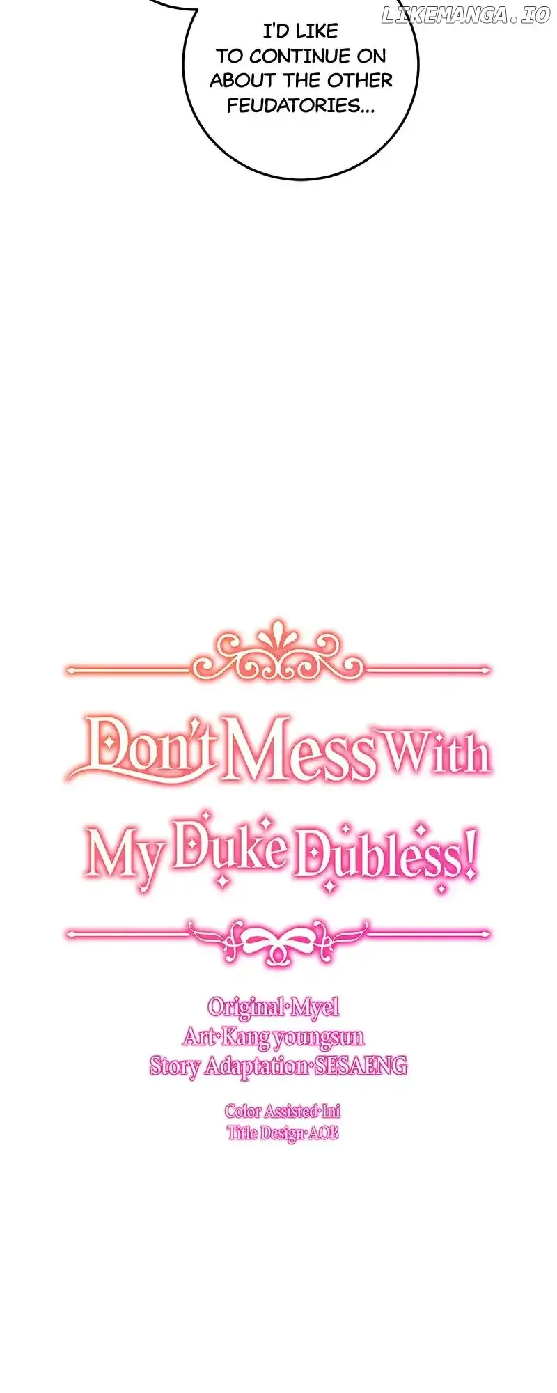 Don’t Mess with My Duke Dubless! Chapter 57 page 35