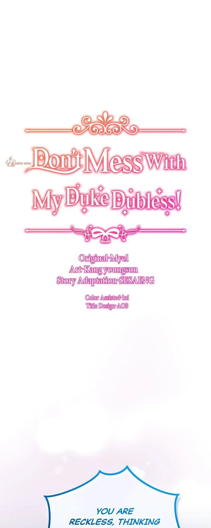 Don’t Mess with My Duke Dubless! Chapter 62 page 2