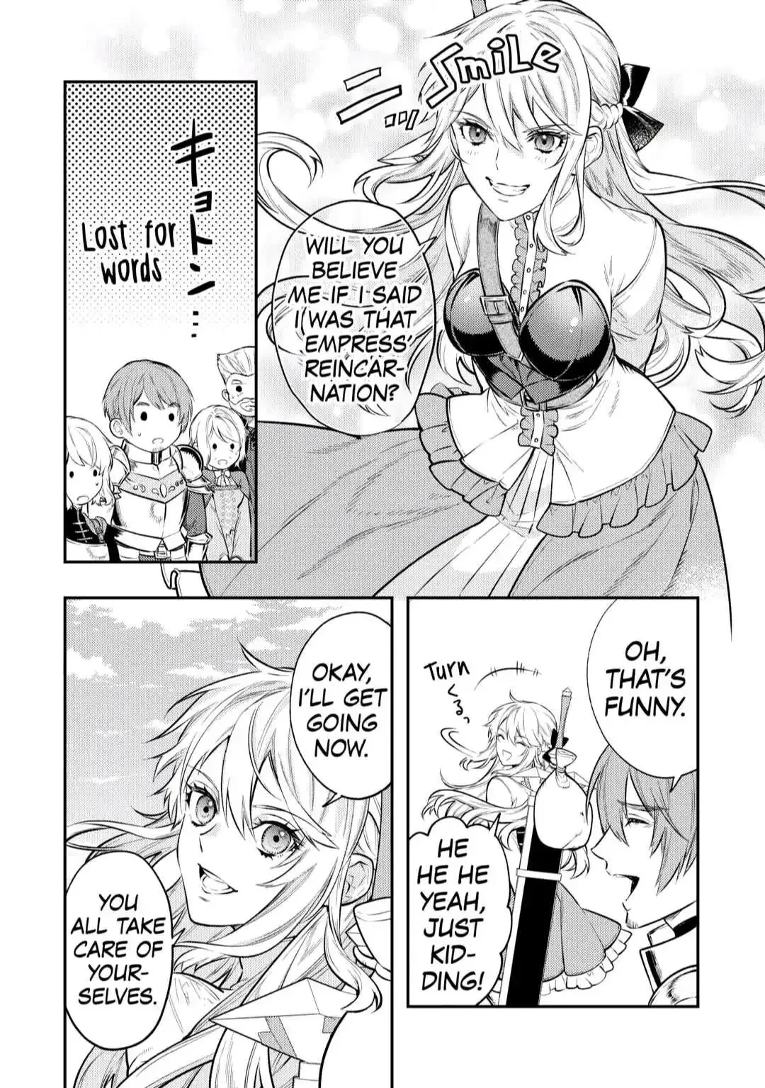 Don’t Overlook the Reincarnated Granny – The Second Life of a Former Villainous Empress Chapter 9 page 35