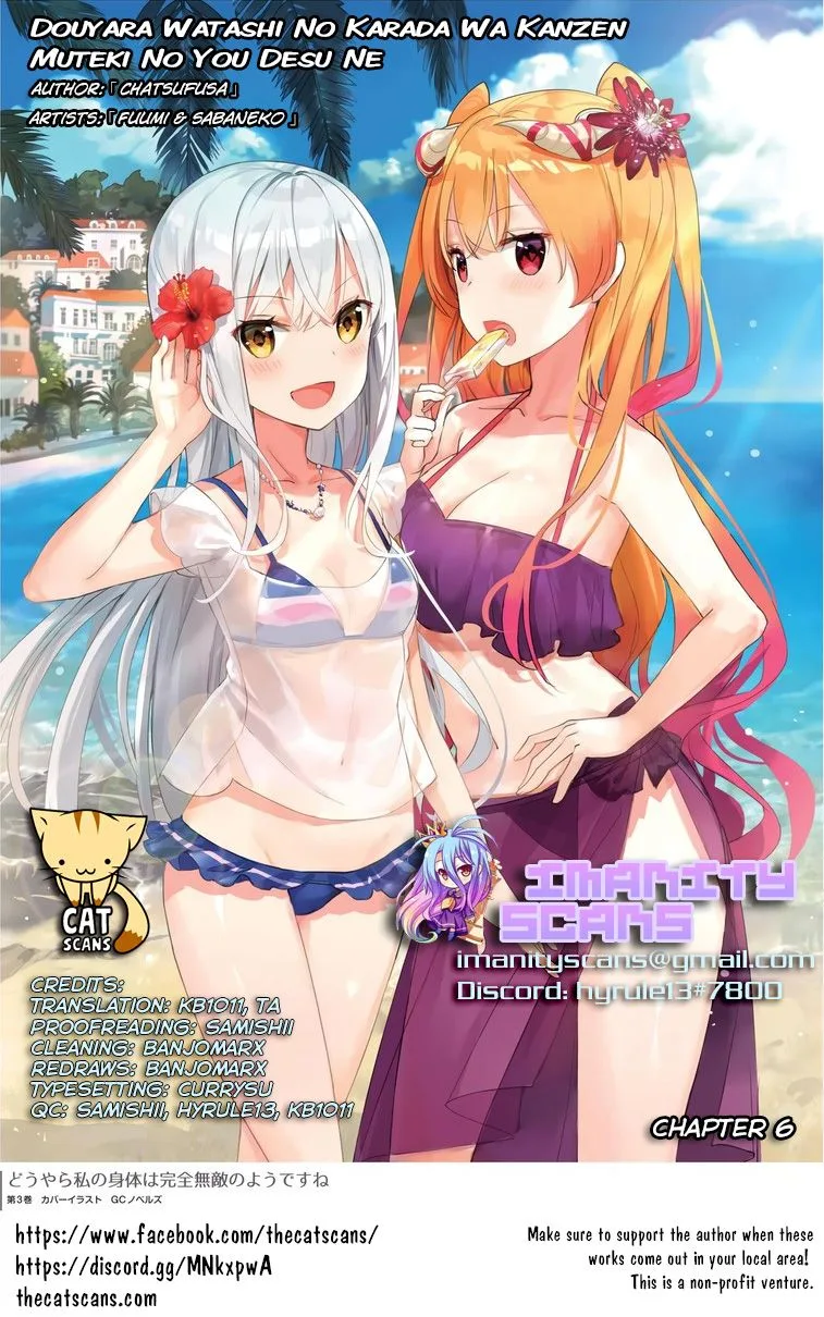 Douyara Watashi No Karada Wa Kanzen Muteki No You Desu Ne Chapter 6 page 2