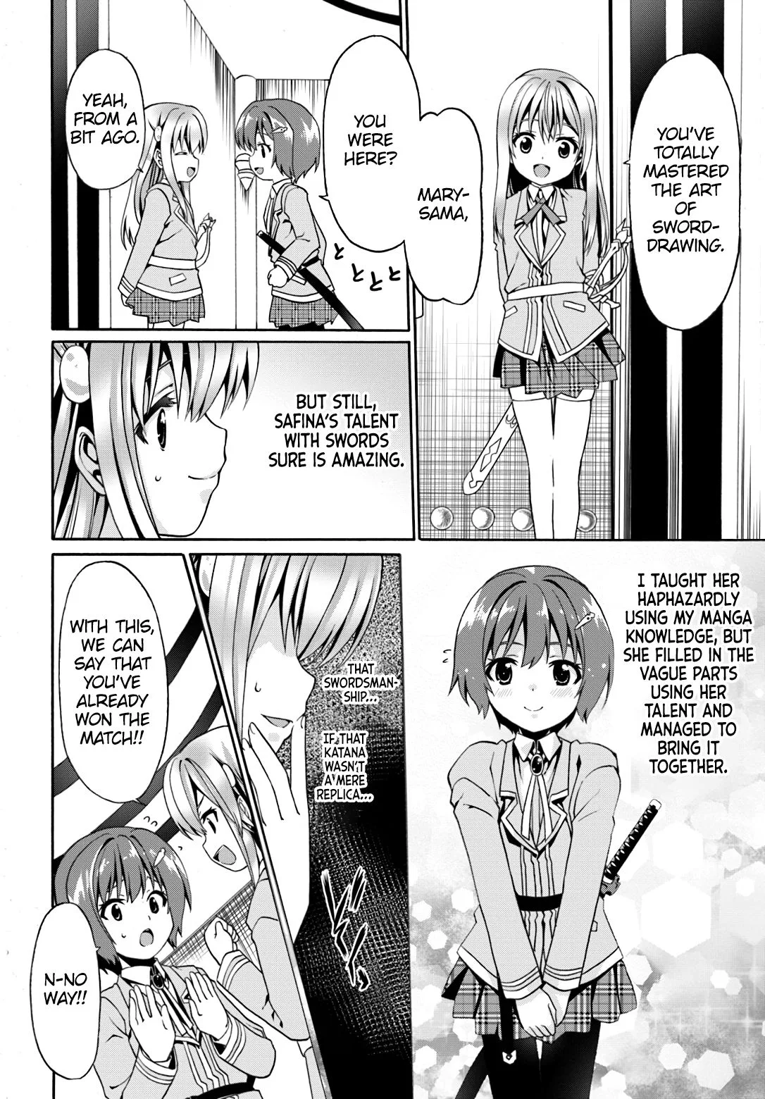 Douyara Watashi No Karada Wa Kanzen Muteki No You Desu Ne Chapter 10 page 7