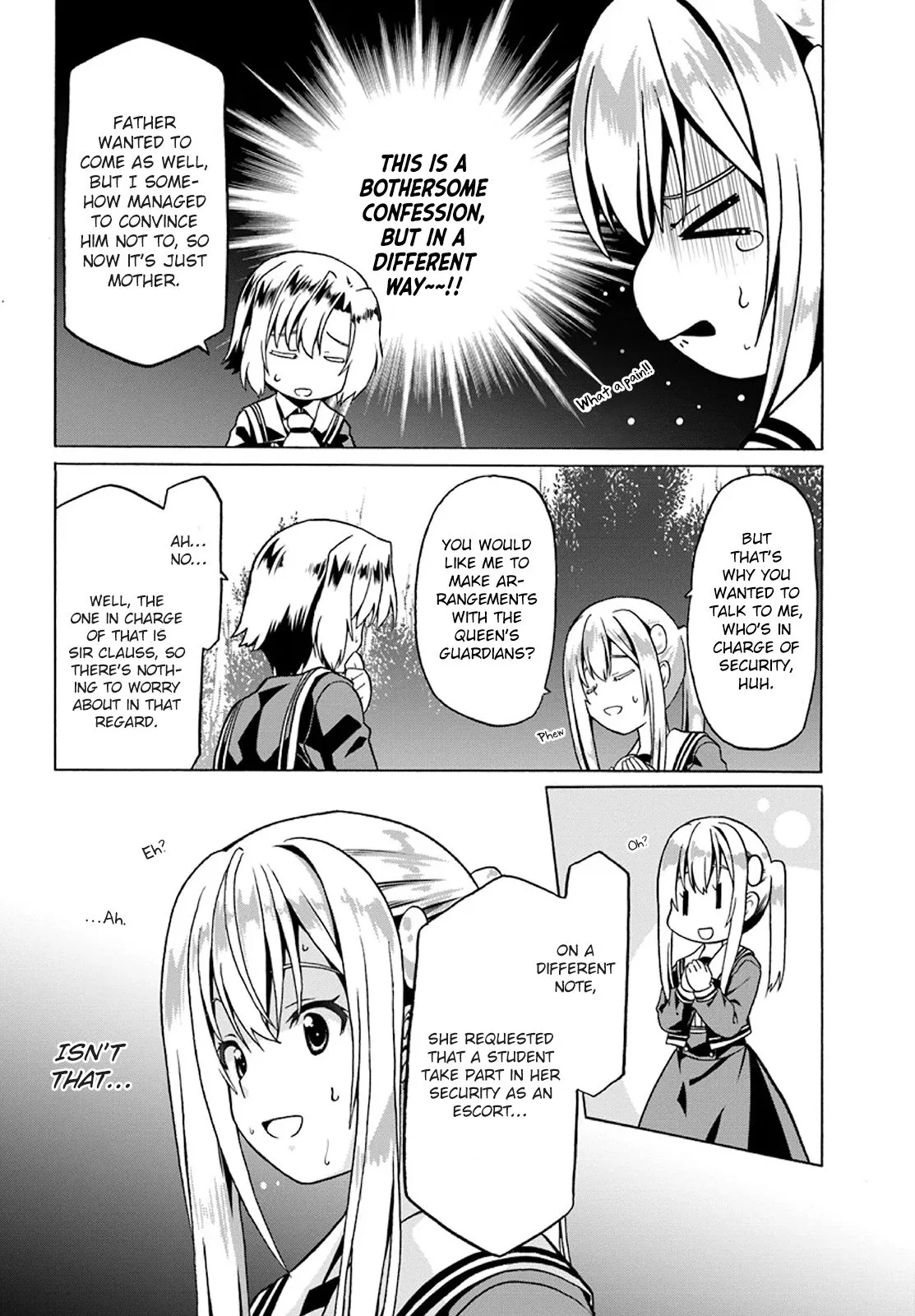 Douyara Watashi No Karada Wa Kanzen Muteki No You Desu Ne Chapter 20 page 21