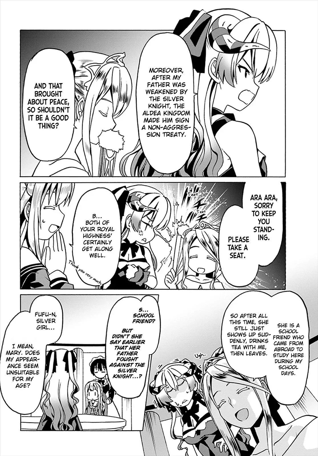 Douyara Watashi No Karada Wa Kanzen Muteki No You Desu Ne Chapter 21 page 7