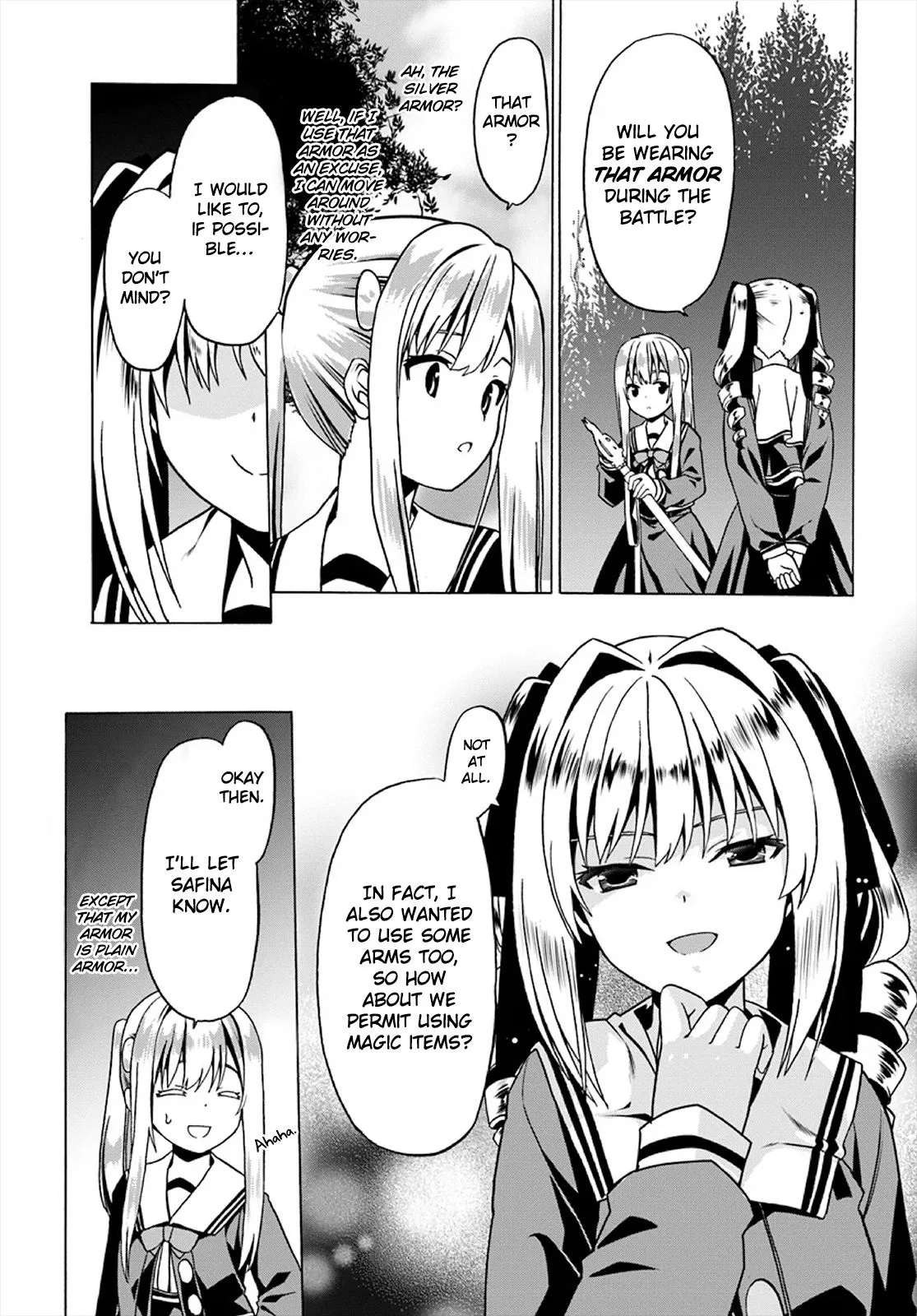 Douyara Watashi No Karada Wa Kanzen Muteki No You Desu Ne Chapter 21 page 22