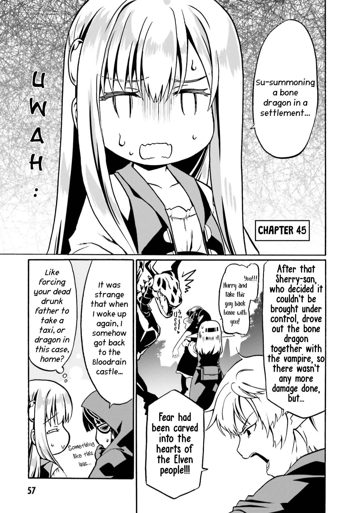 Douyara Watashi No Karada Wa Kanzen Muteki No You Desu Ne Chapter 45 page 3