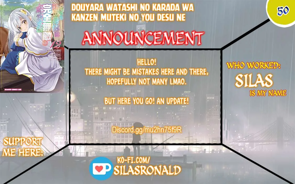 Douyara Watashi No Karada Wa Kanzen Muteki No You Desu Ne Chapter 50 page 2