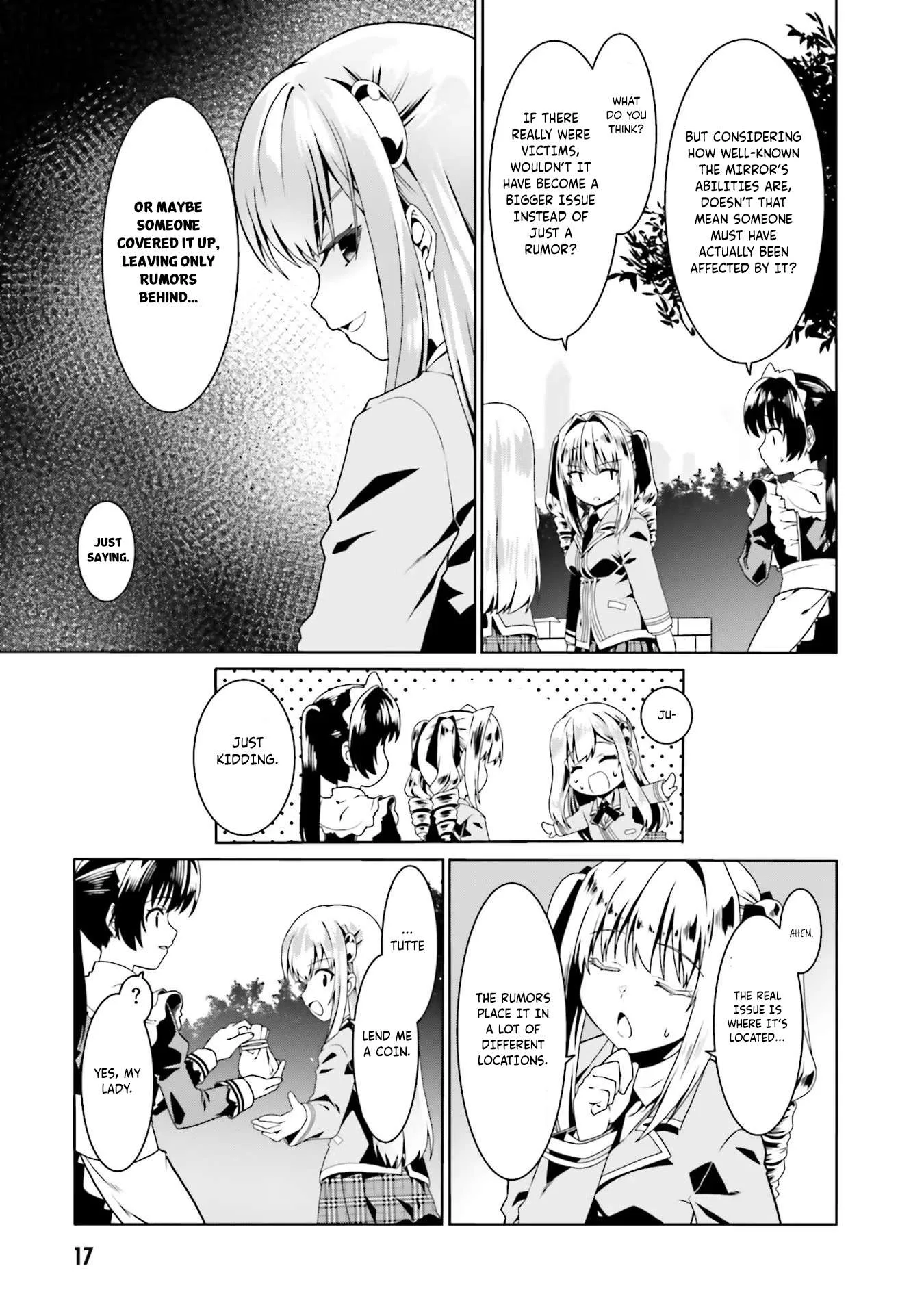 Douyara Watashi No Karada Wa Kanzen Muteki No You Desu Ne Chapter 49 page 21