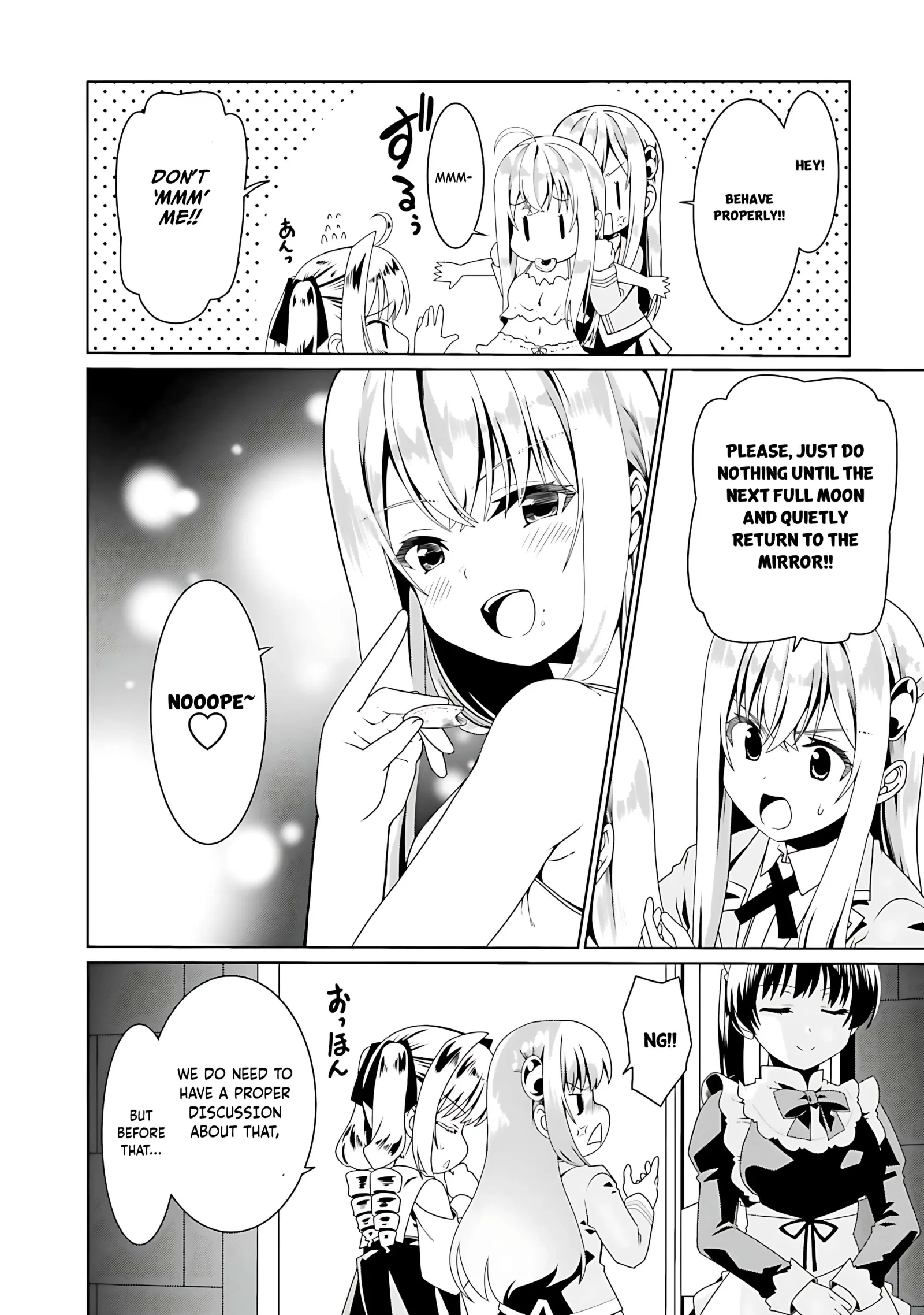 Douyara Watashi No Karada Wa Kanzen Muteki No You Desu Ne Chapter 53 page 4