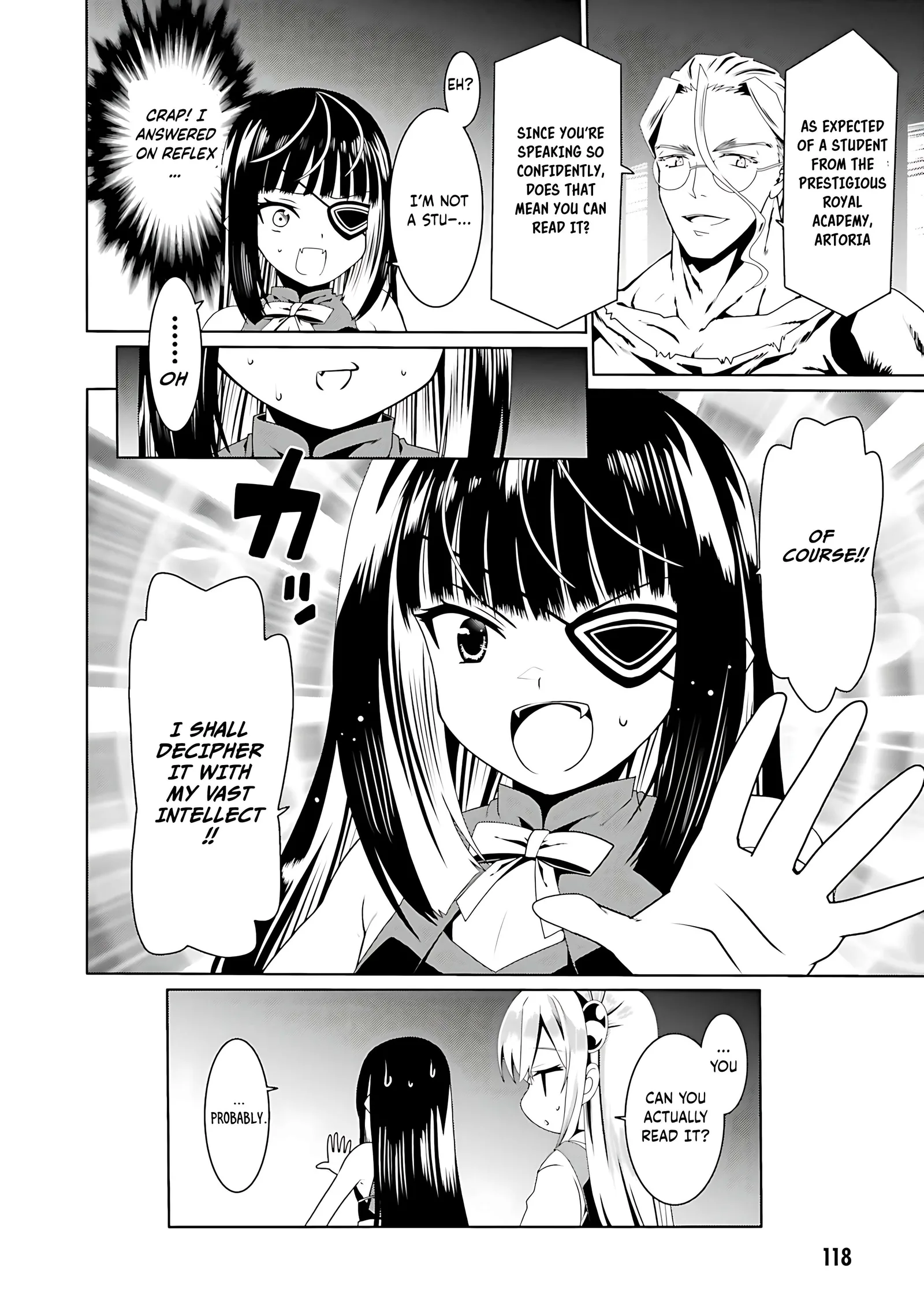 Douyara Watashi No Karada Wa Kanzen Muteki No You Desu Ne Chapter 59 page 12
