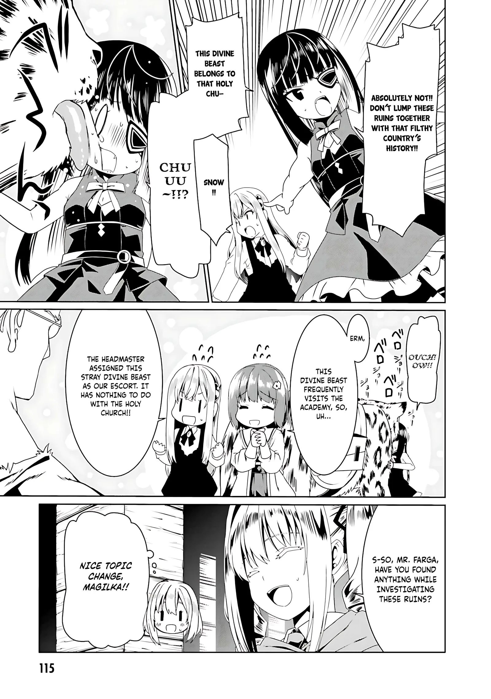 Douyara Watashi No Karada Wa Kanzen Muteki No You Desu Ne Chapter 59 page 9