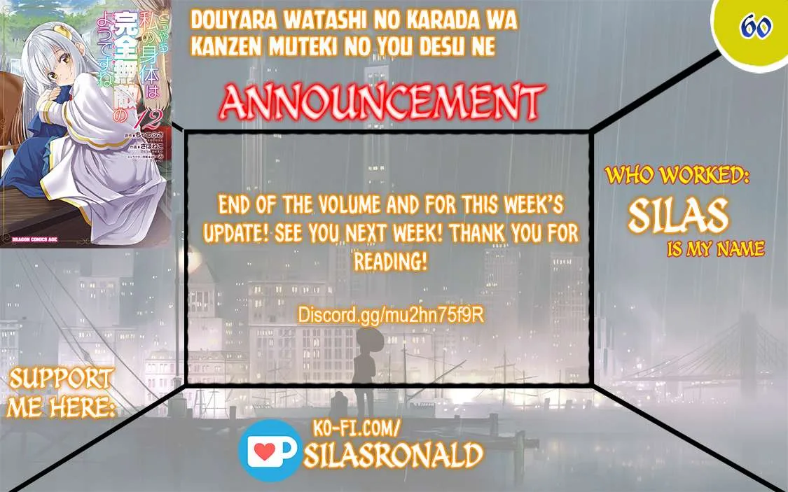 Douyara Watashi No Karada Wa Kanzen Muteki No You Desu Ne Chapter 60 page 2