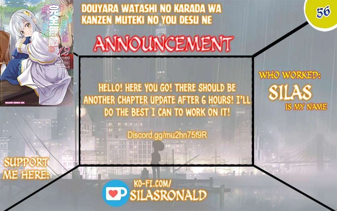 Douyara Watashi No Karada Wa Kanzen Muteki No You Desu Ne Chapter 56 page 2