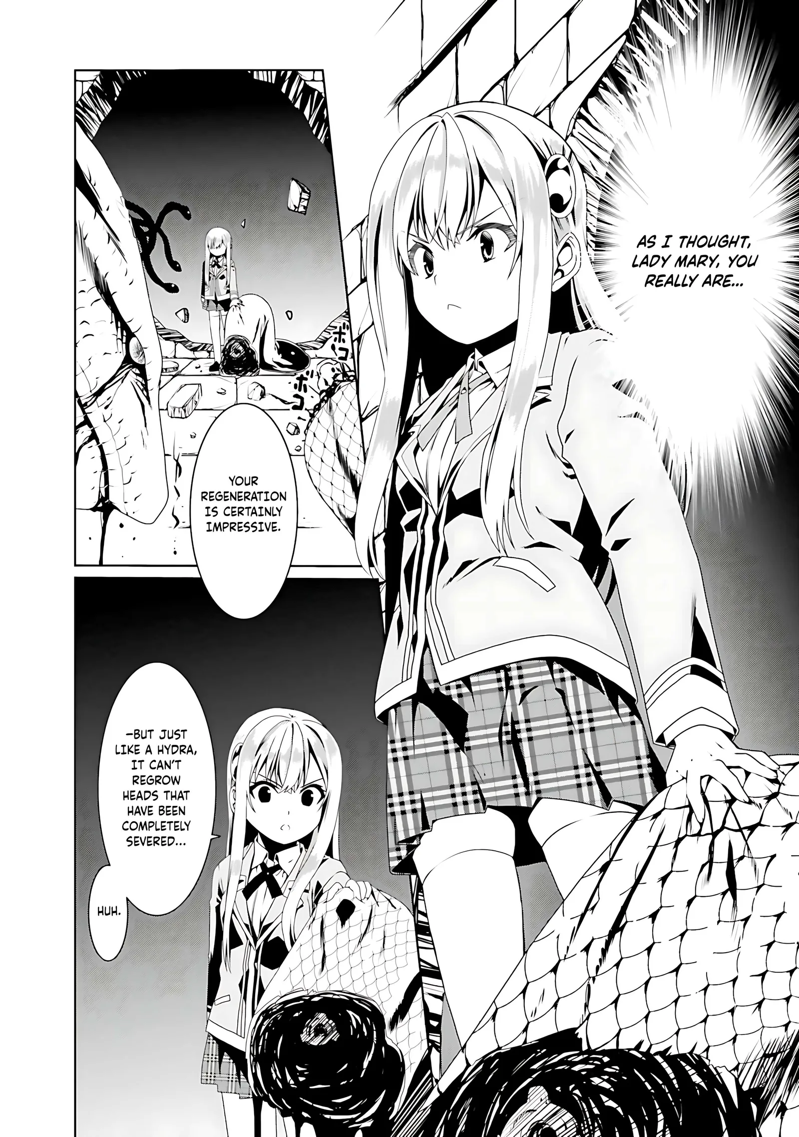 Douyara Watashi No Karada Wa Kanzen Muteki No You Desu Ne Chapter 56 page 22