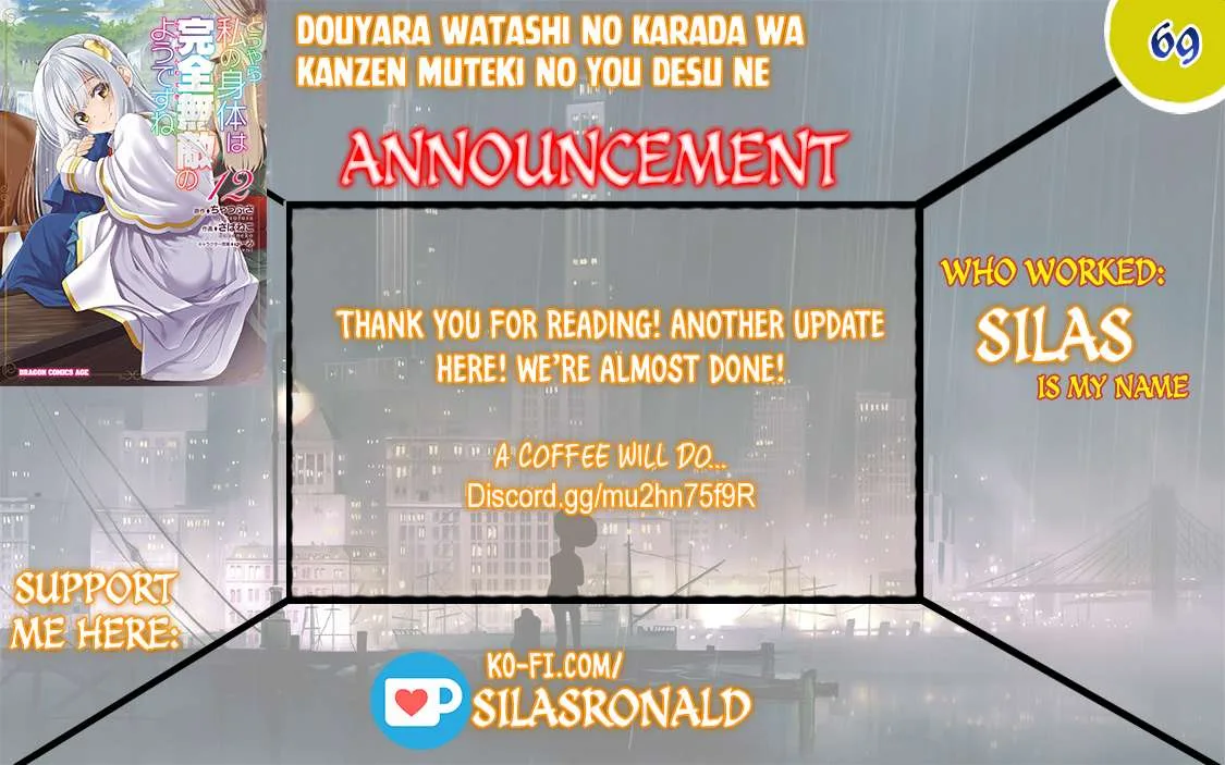 Douyara Watashi No Karada Wa Kanzen Muteki No You Desu Ne Chapter 69 page 2