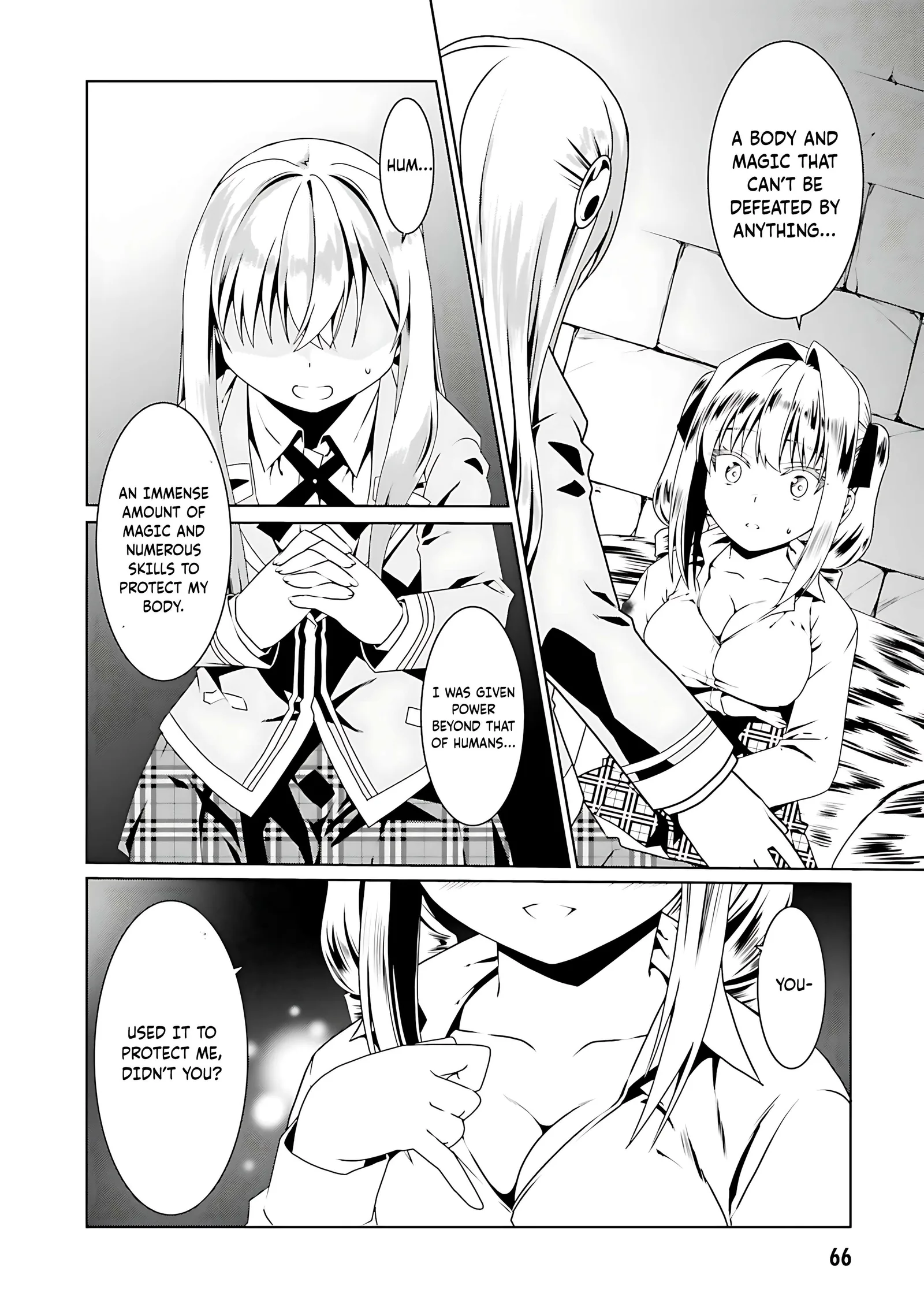 Douyara Watashi No Karada Wa Kanzen Muteki No You Desu Ne Chapter 57 page 14