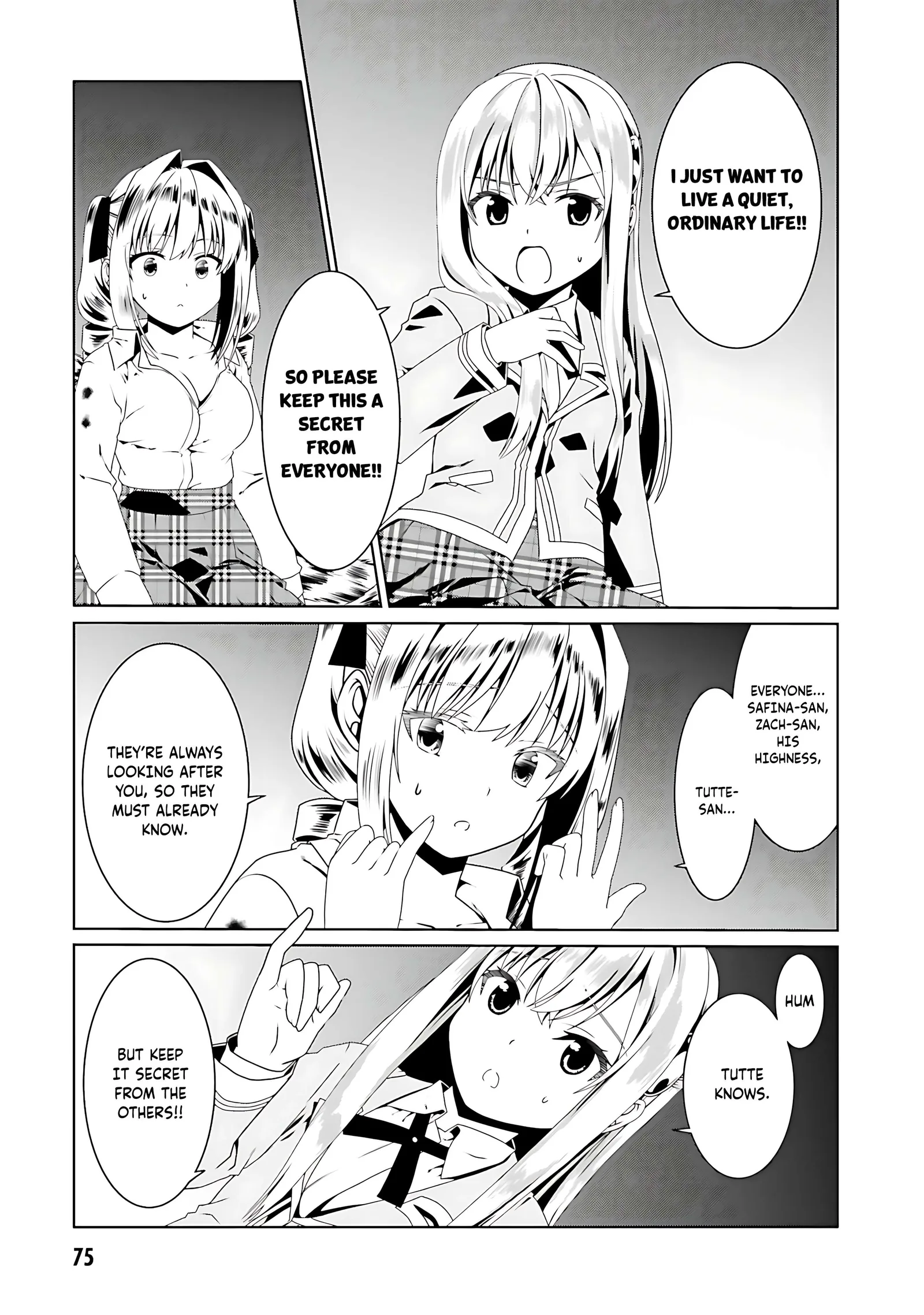 Douyara Watashi No Karada Wa Kanzen Muteki No You Desu Ne Chapter 57 page 23