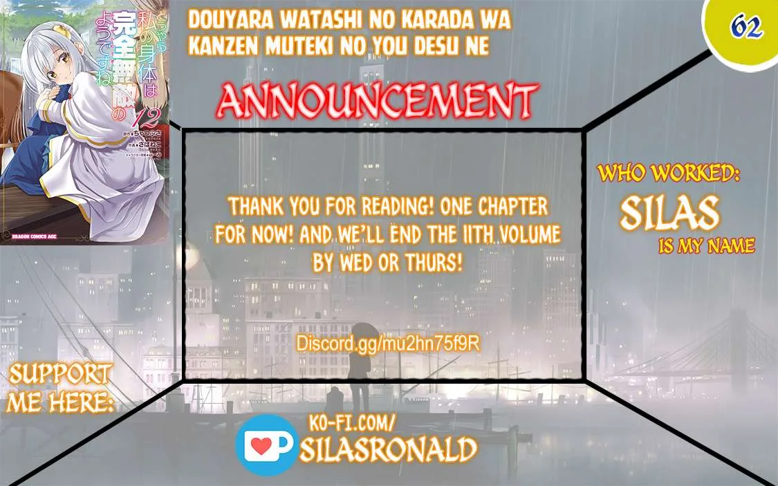 Douyara Watashi No Karada Wa Kanzen Muteki No You Desu Ne Chapter 62 page 2