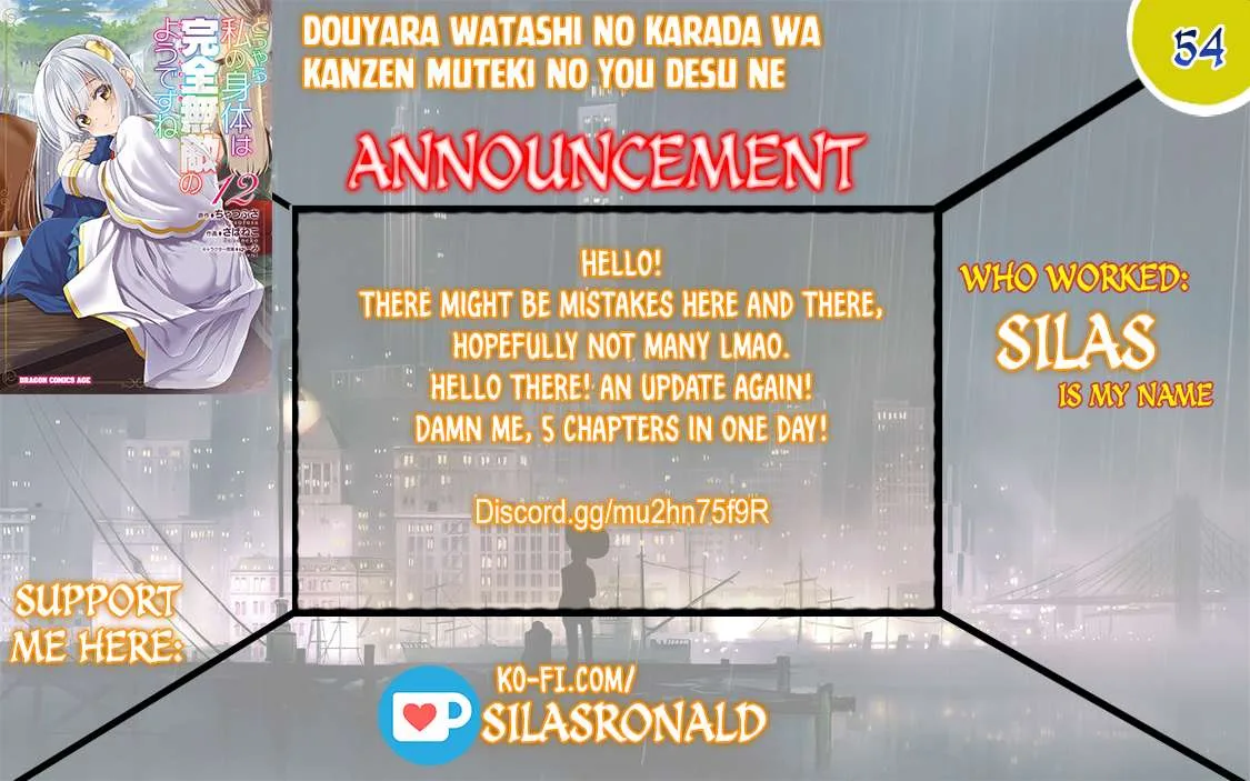 Douyara Watashi No Karada Wa Kanzen Muteki No You Desu Ne Chapter 54 page 2