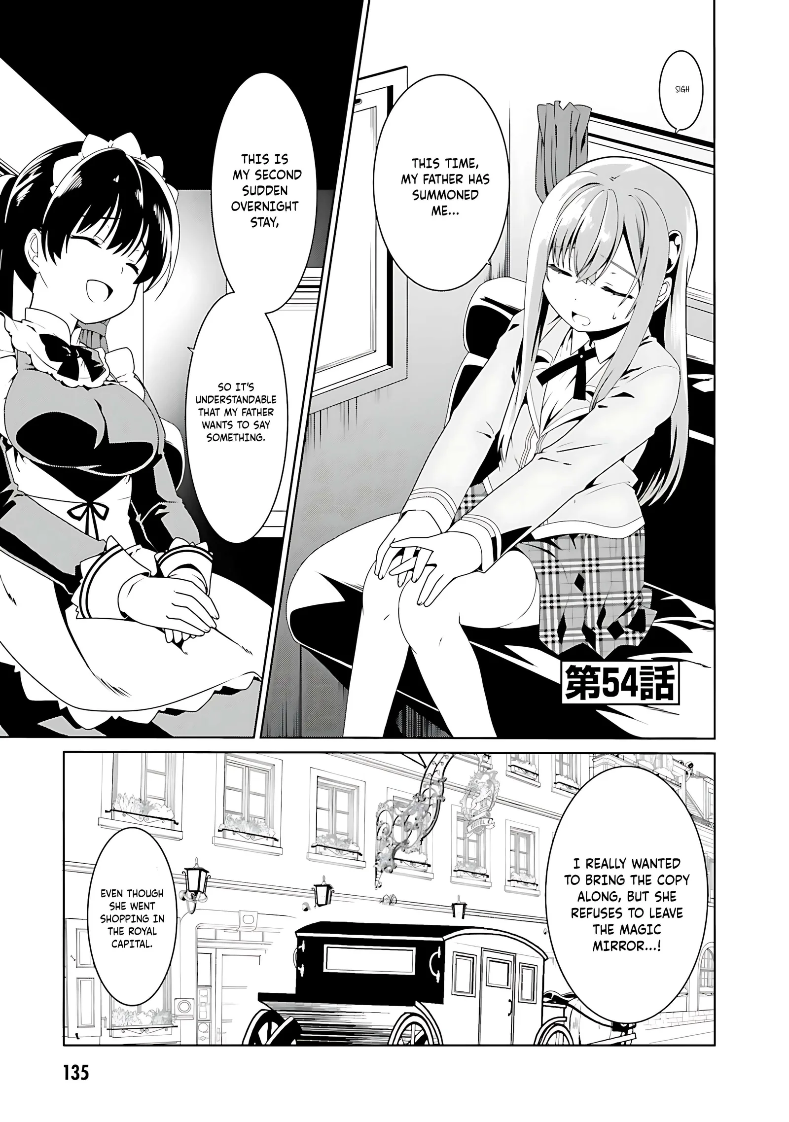 Douyara Watashi No Karada Wa Kanzen Muteki No You Desu Ne Chapter 54 page 3