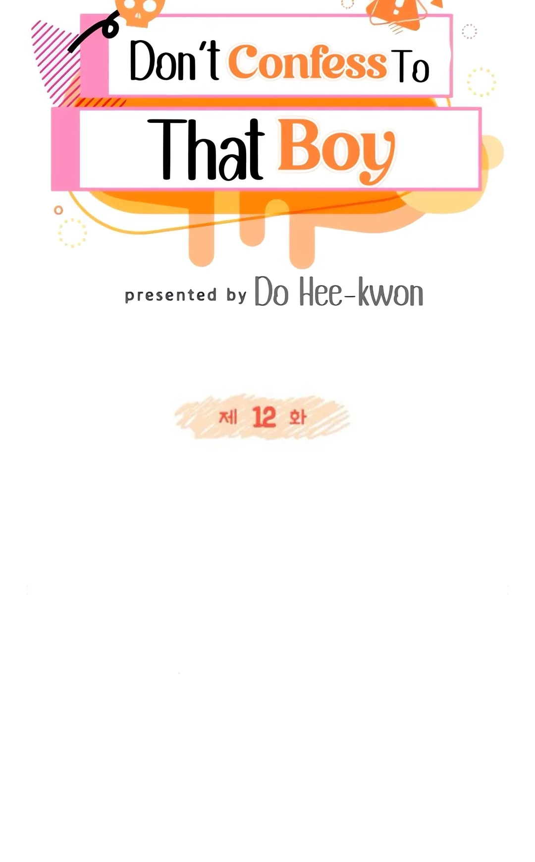 Don’t confess to that boy Chapter 12 page 19