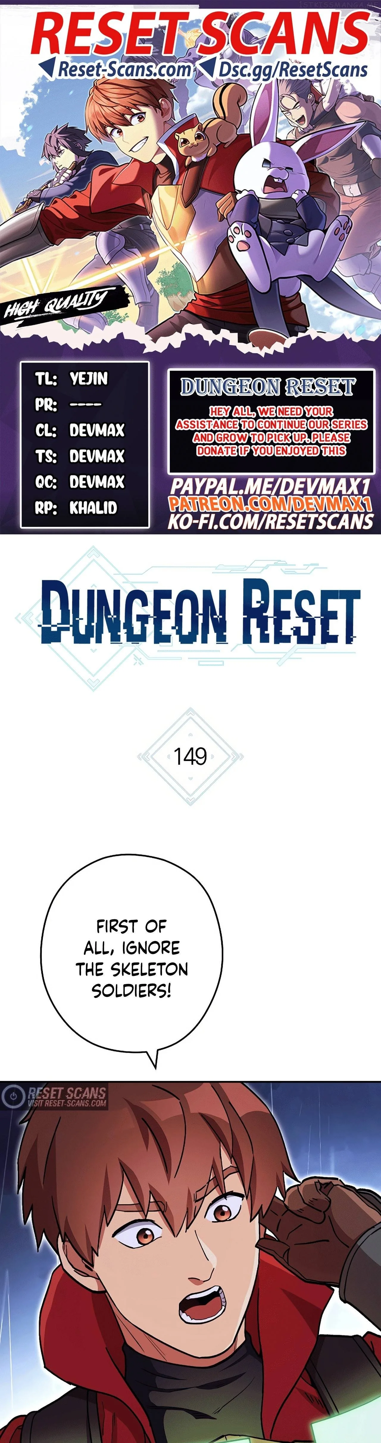 Dungeon Reset Chapter 149 page 2