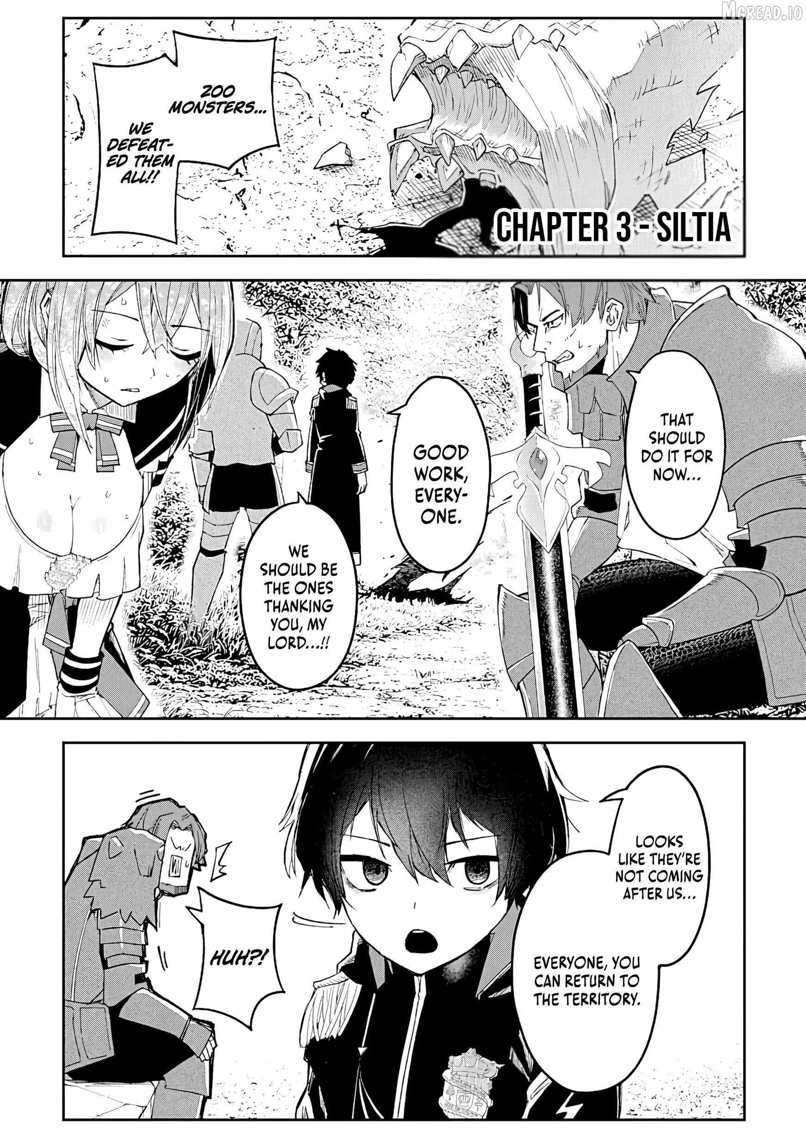 I Reincarnated as a Villainous Noble With the Calamitous-Level Skill Gluttony Demon King, but I Don't Want to Be Executed, so I Hide My Skills and Work Hard Chapter 3 page 2