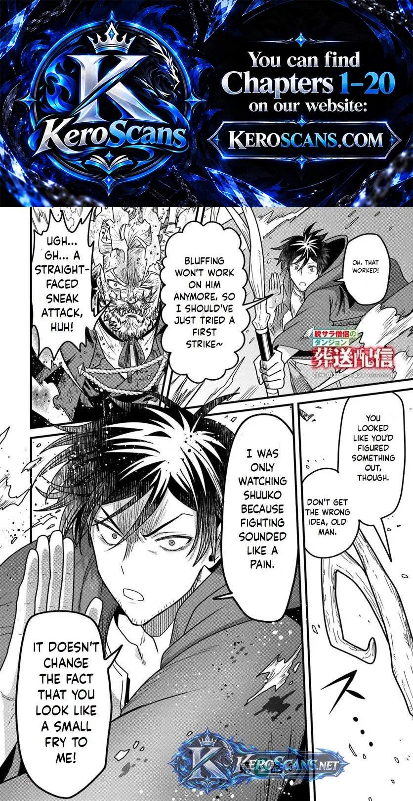 The Ex-Salaryman Monk’s Dungeon Funeral Livestream Chapter 6.3 page 1