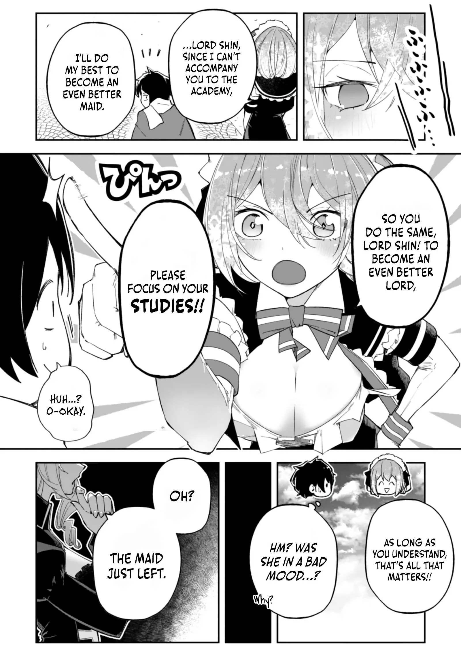 I Reincarnated as a Villainous Noble With the Calamitous-Level Skill Gluttony Demon King, but I Don't Want to Be Executed, so I Hide My Skills and Work Hard Chapter 5 page 5
