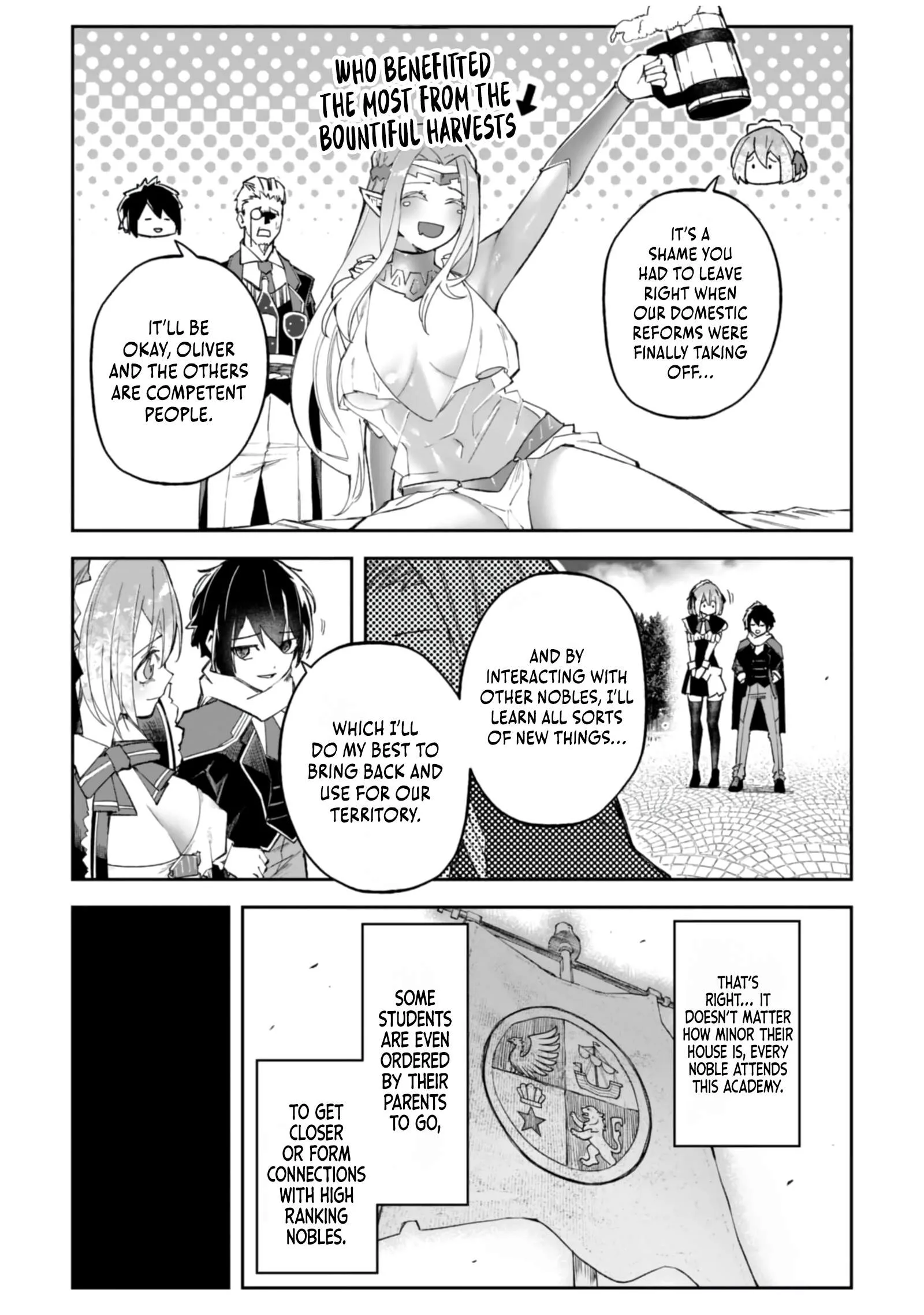 I Reincarnated as a Villainous Noble With the Calamitous-Level Skill Gluttony Demon King, but I Don't Want to Be Executed, so I Hide My Skills and Work Hard Chapter 5 page 3