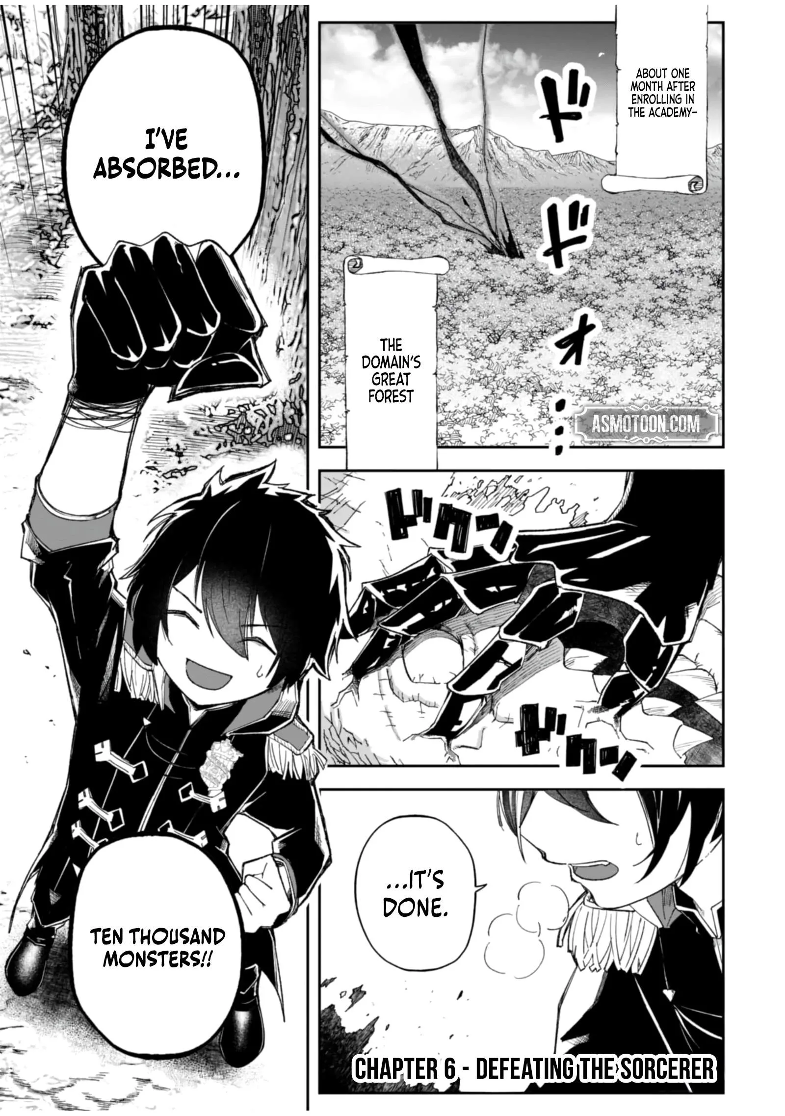 I Reincarnated as a Villainous Noble With the Calamitous-Level Skill Gluttony Demon King, but I Don't Want to Be Executed, so I Hide My Skills and Work Hard Chapter 6 page 2
