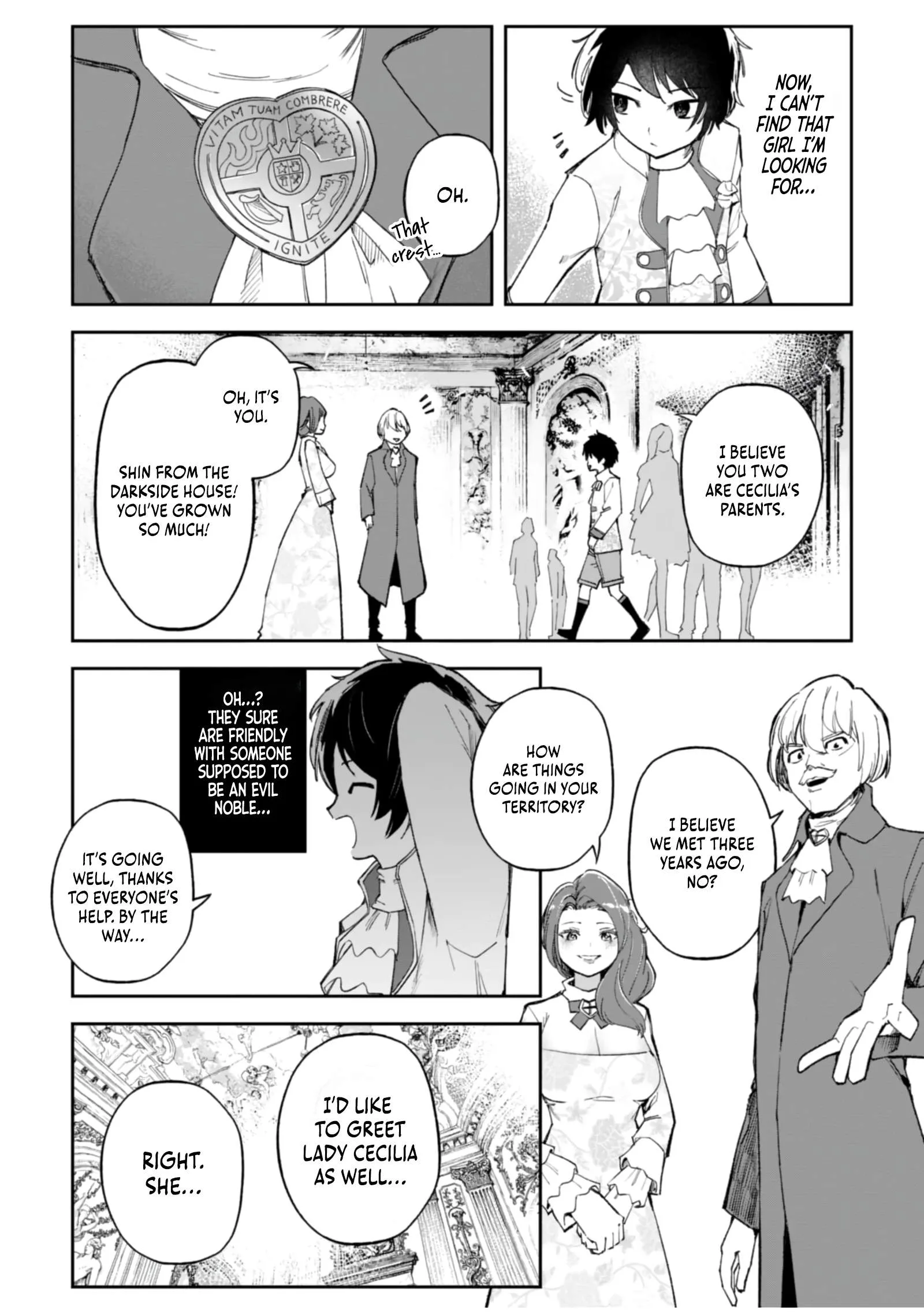 I Reincarnated as a Villainous Noble With the Calamitous-Level Skill Gluttony Demon King, but I Don't Want to Be Executed, so I Hide My Skills and Work Hard Chapter 6 page 24