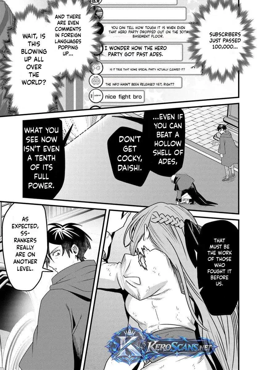 The Ex-Salaryman Monk’s Dungeon Funeral Livestream Chapter 7.1 page 7