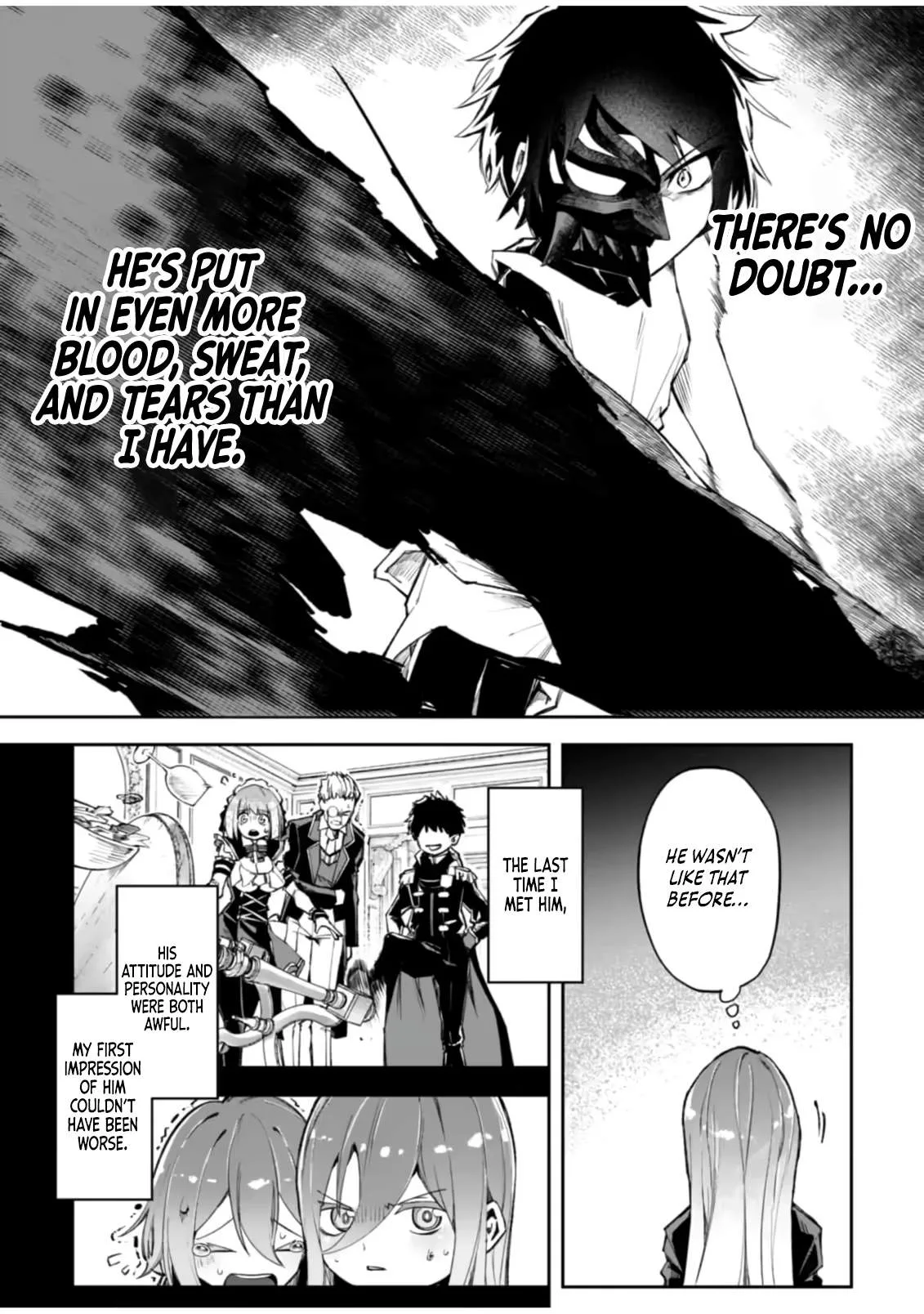 I Reincarnated as a Villainous Noble With the Calamitous-Level Skill Gluttony Demon King, but I Don't Want to Be Executed, so I Hide My Skills and Work Hard Chapter 8 page 4