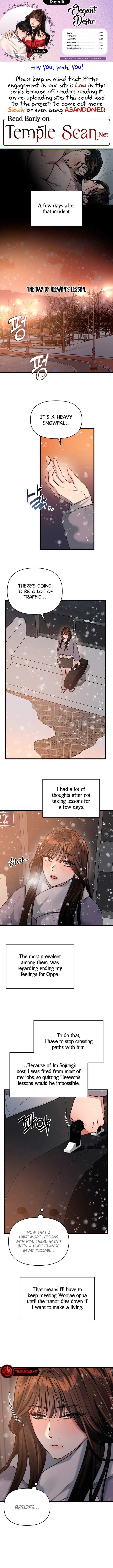 Elegant Desire Chapter 15 page 2
