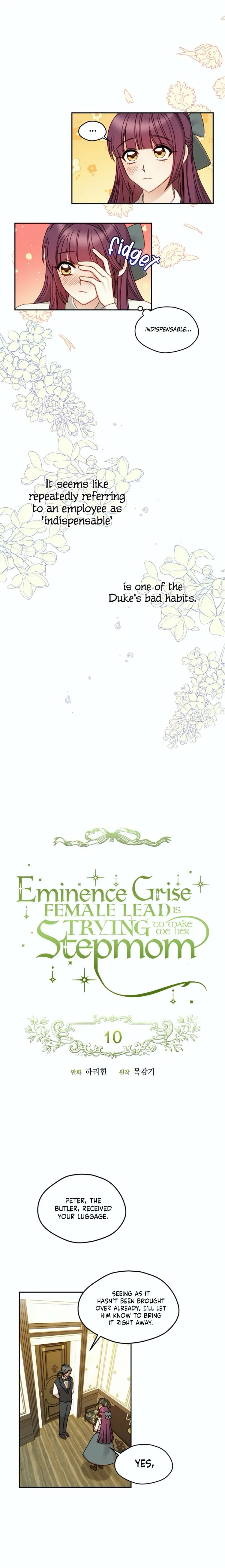 Éminence Grise Female Lead Is Trying To Make Me Her Stepmom Chapter 10 page 6