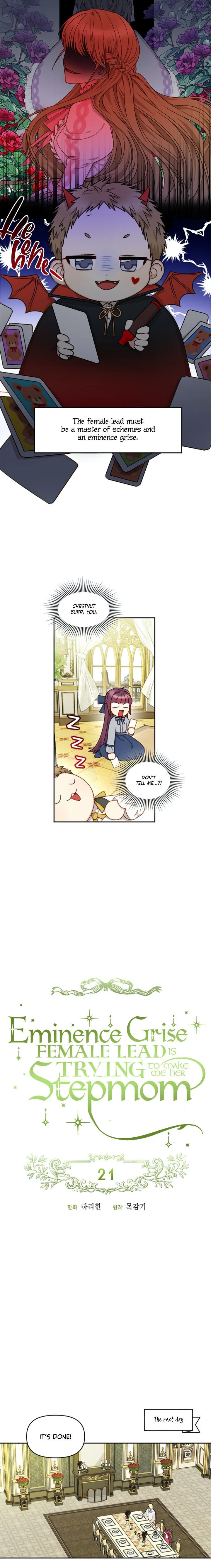 Éminence Grise Female Lead Is Trying To Make Me Her Stepmom Chapter 21 page 7
