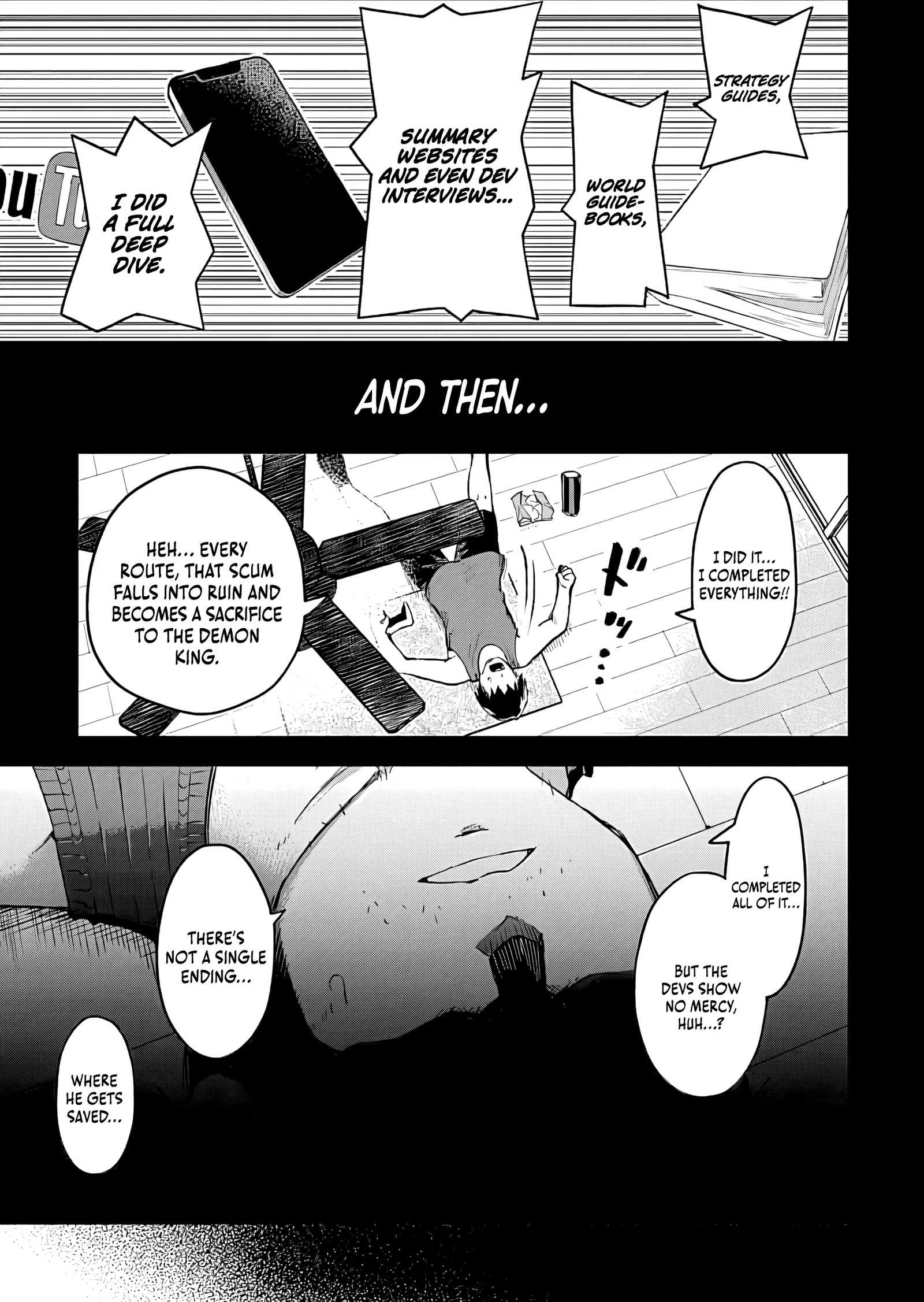 I Reincarnated as a Villainous Noble With the Calamitous-Level Skill Gluttony Demon King, but I Don't Want to Be Executed, so I Hide My Skills and Work Hard Chapter 1 page 7