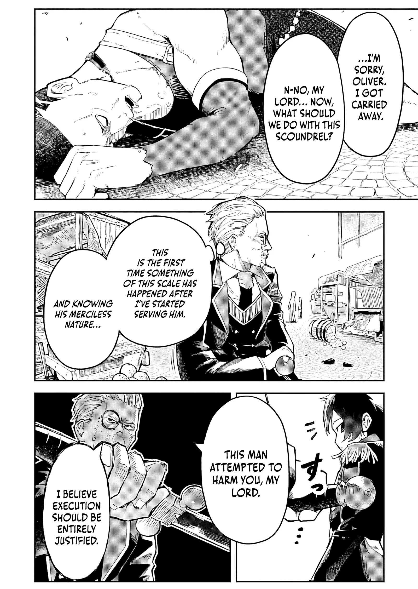 I Reincarnated as a Villainous Noble With the Calamitous-Level Skill Gluttony Demon King, but I Don't Want to Be Executed, so I Hide My Skills and Work Hard Chapter 1 page 44