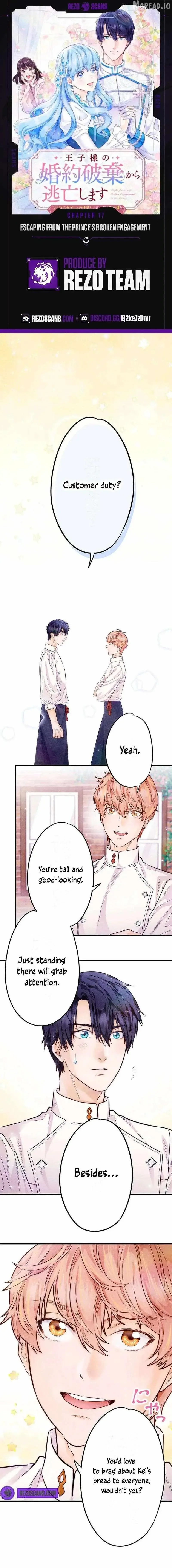 Escaping from the Prince’s Broken Engagement Chapter 17 page 1