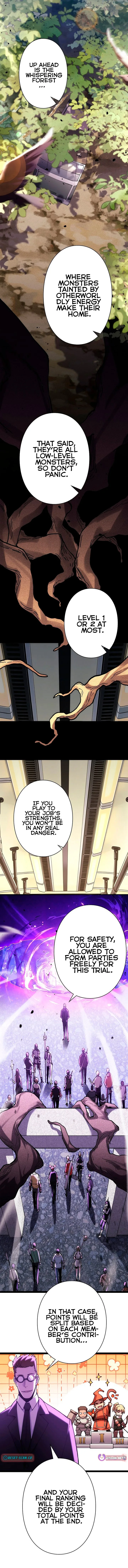 Everyone’s switching classes! Who dares say the swordsman is a trash class? Chapter 1 page 16