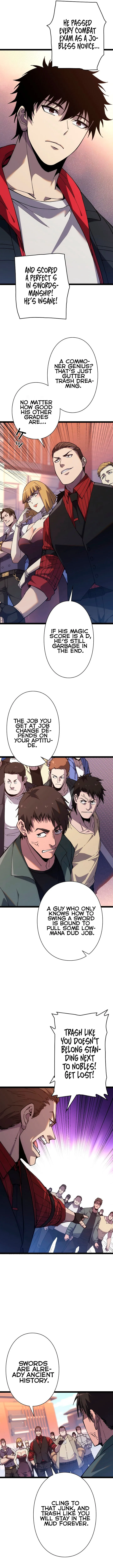Everyone’s switching classes! Who dares say the swordsman is a trash class? Chapter 1 page 8