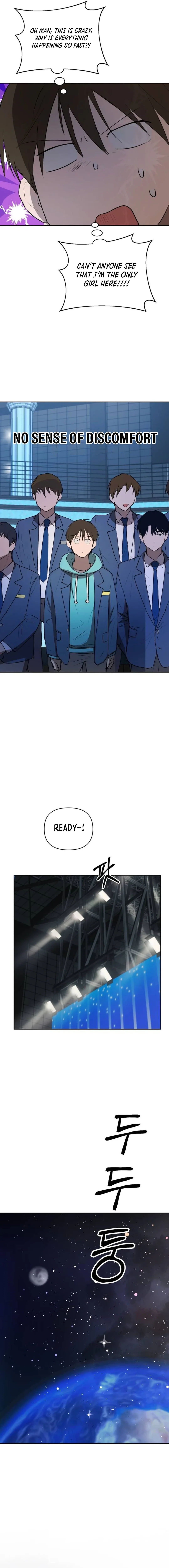 Exciting Male idol Survival Chapter 2 page 8