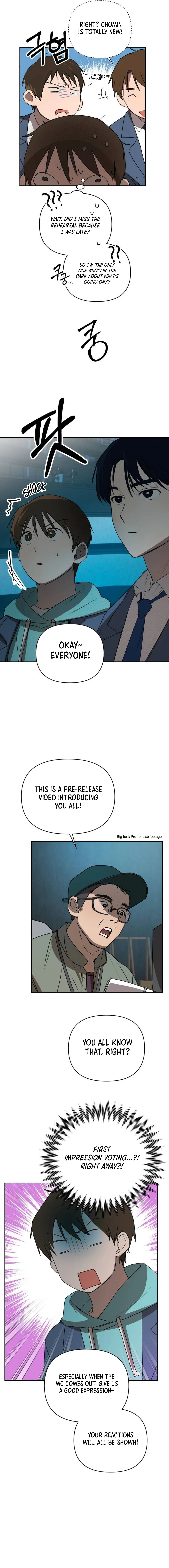 Exciting Male idol Survival Chapter 2 page 7