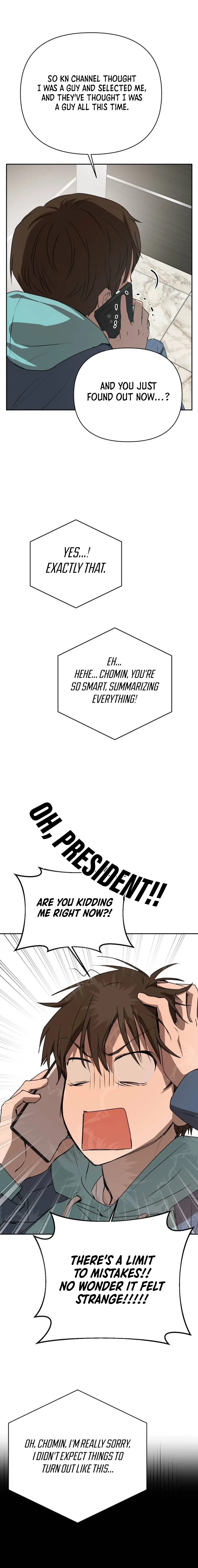 Exciting Male idol Survival Chapter 2 page 29