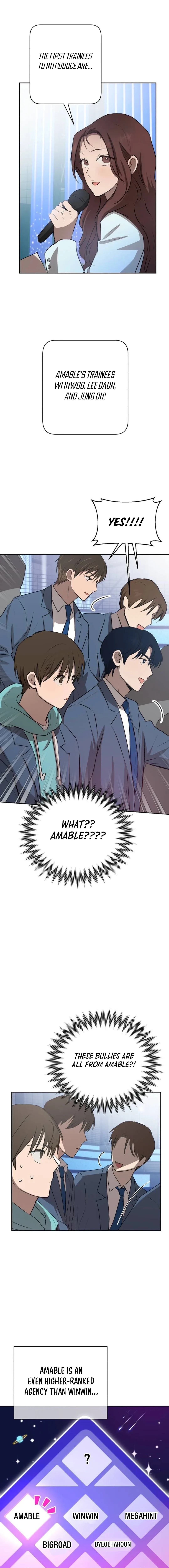 Exciting Male idol Survival Chapter 3 page 16