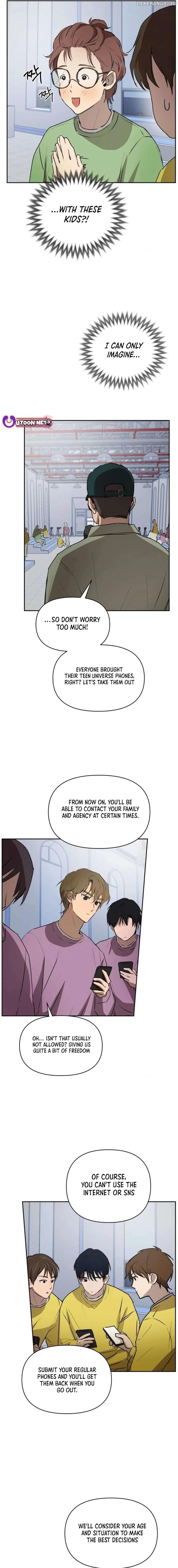 Exciting Male idol Survival Chapter 4 page 14